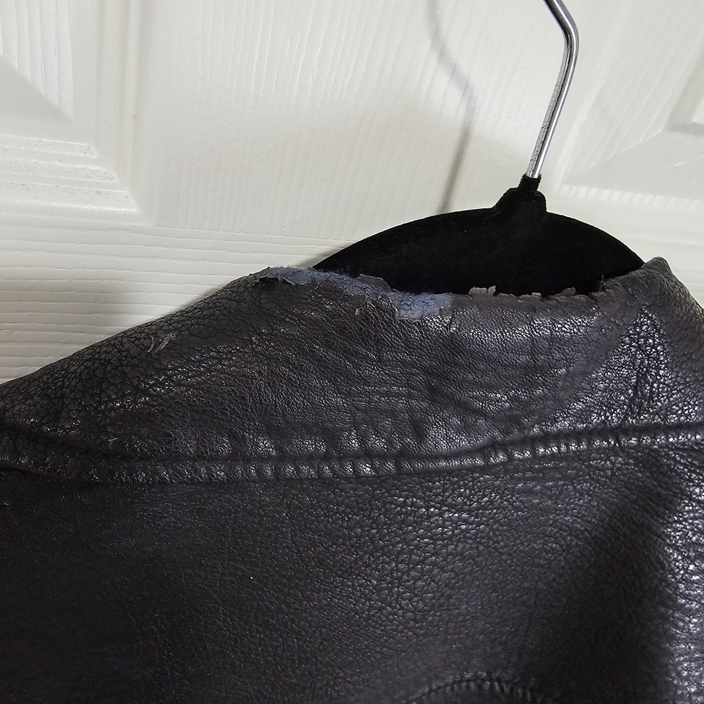 Pistola Black PU Leather Jacket for Women Medium - Picture 10 of 16